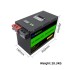 CN12300LA  Metal 12V 300Ah LiFePo4 Battery Pack MAX Discharging Current 100A/200A/300A Bluetooth BMS Available